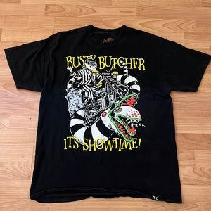 🎃Rusty Butcher x Beetlejuice tee🎃💚🖤Halloween Limited Edition 💚🖤